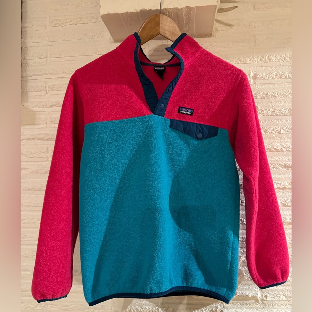 Patagonia multicolor fleece like new